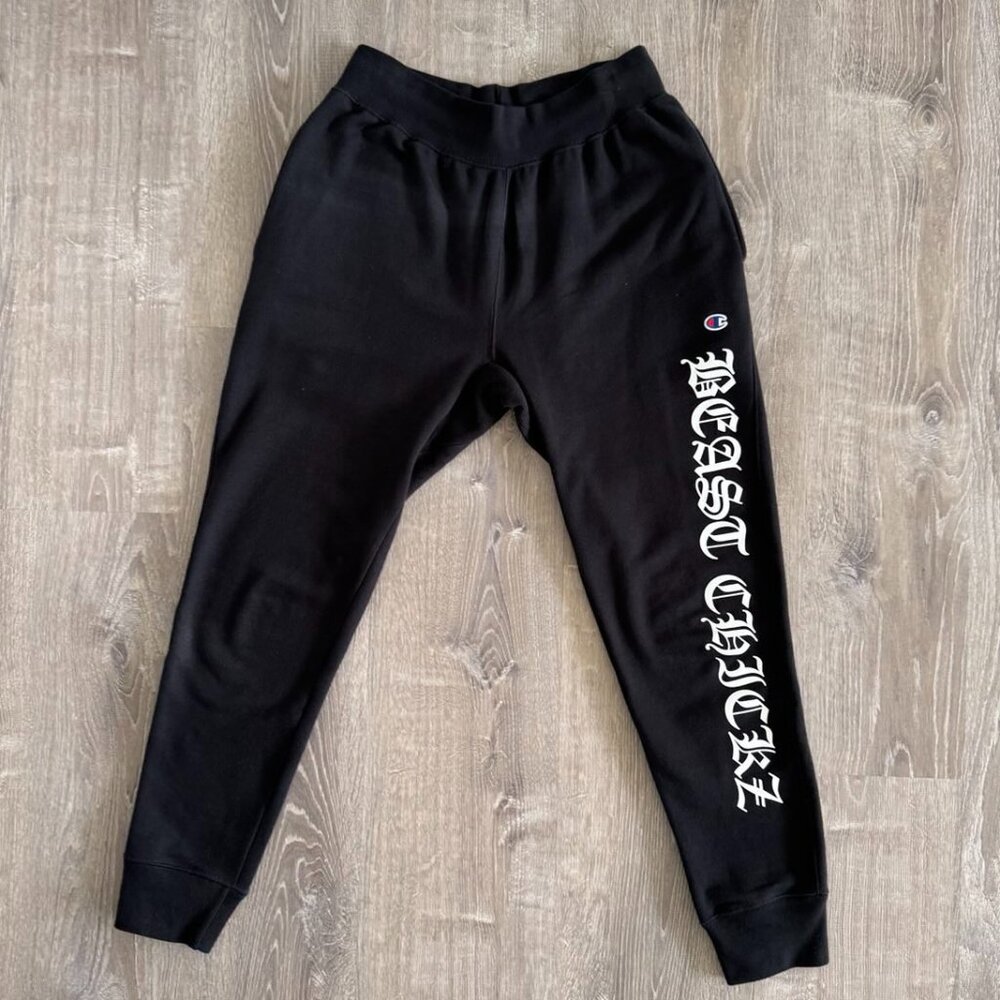 CHAMPION Women's Joggers | Slim Leg Hip Hugging | Size Medium | Black
